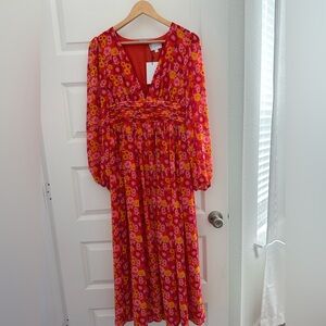 Floral Long Sleeve Dress